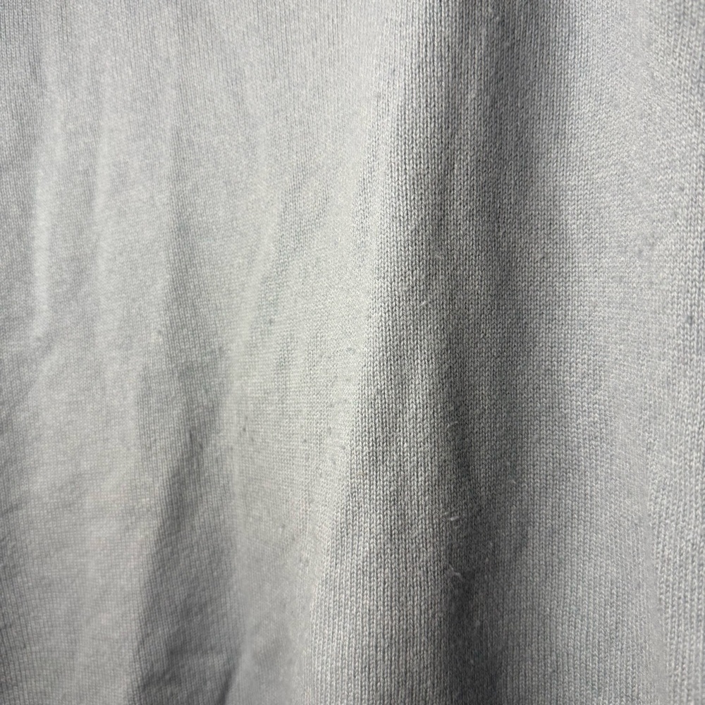 AMINA RUBINACCI Wool Cashmere Blend Baby Blue Open Front Cozy Knit Cardigan - Picture 8 of 8